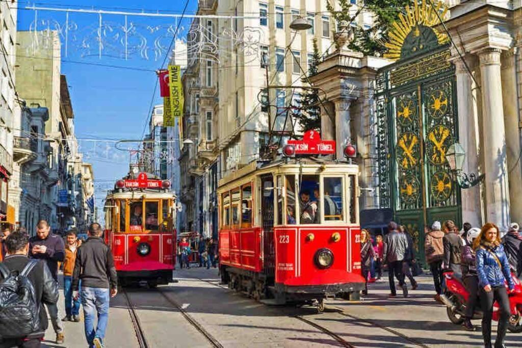 Historical Comfy Flat In Beyoglu Tophane, Galata اسطنبول المظهر الخارجي الصورة