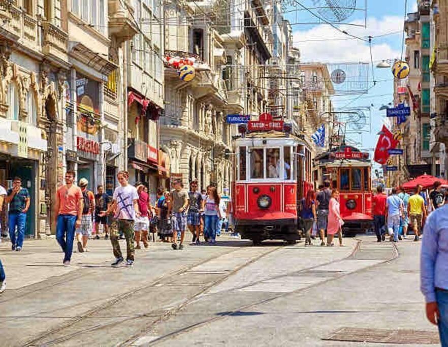 Historical Comfy Flat In Beyoglu Tophane, Galata اسطنبول المظهر الخارجي الصورة